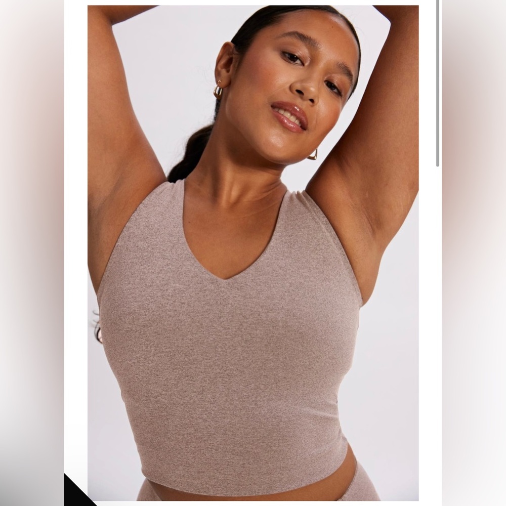 Girlfriend Collective Float Zoe Tank - Cocoon Heather